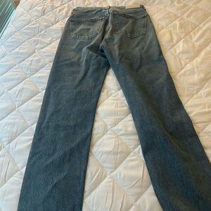 Citizens Of Humanity Blue Denim Jeans with Contrast Stitching